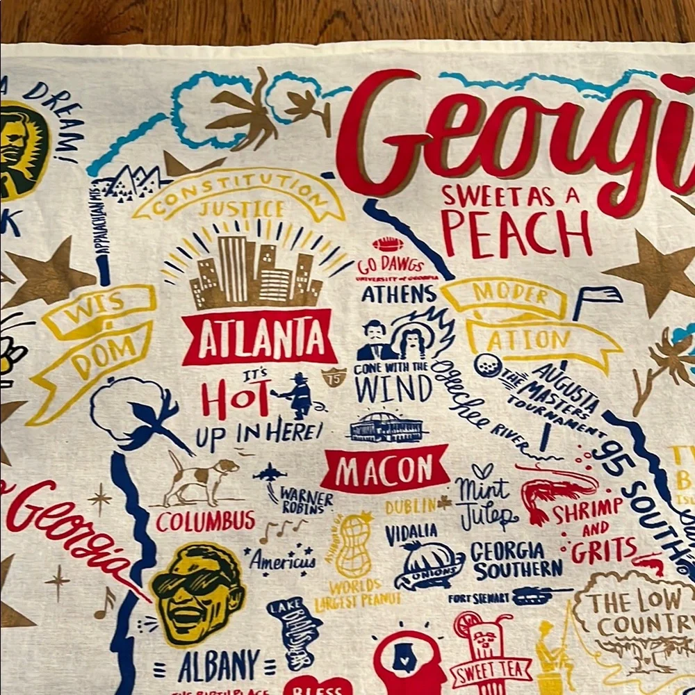 Georgia Art Kitchen Towel